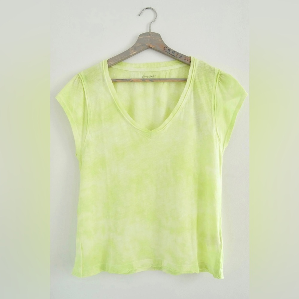 Grey state td Imogene yellow shirt S